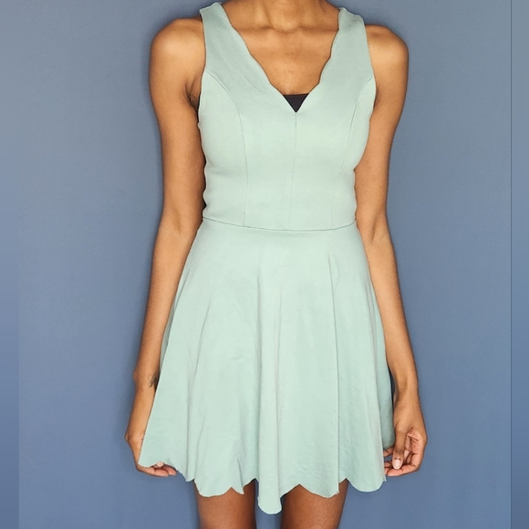 Altar'd State | Dresses | Altard State Mint Green Skater Dress | Poshmark